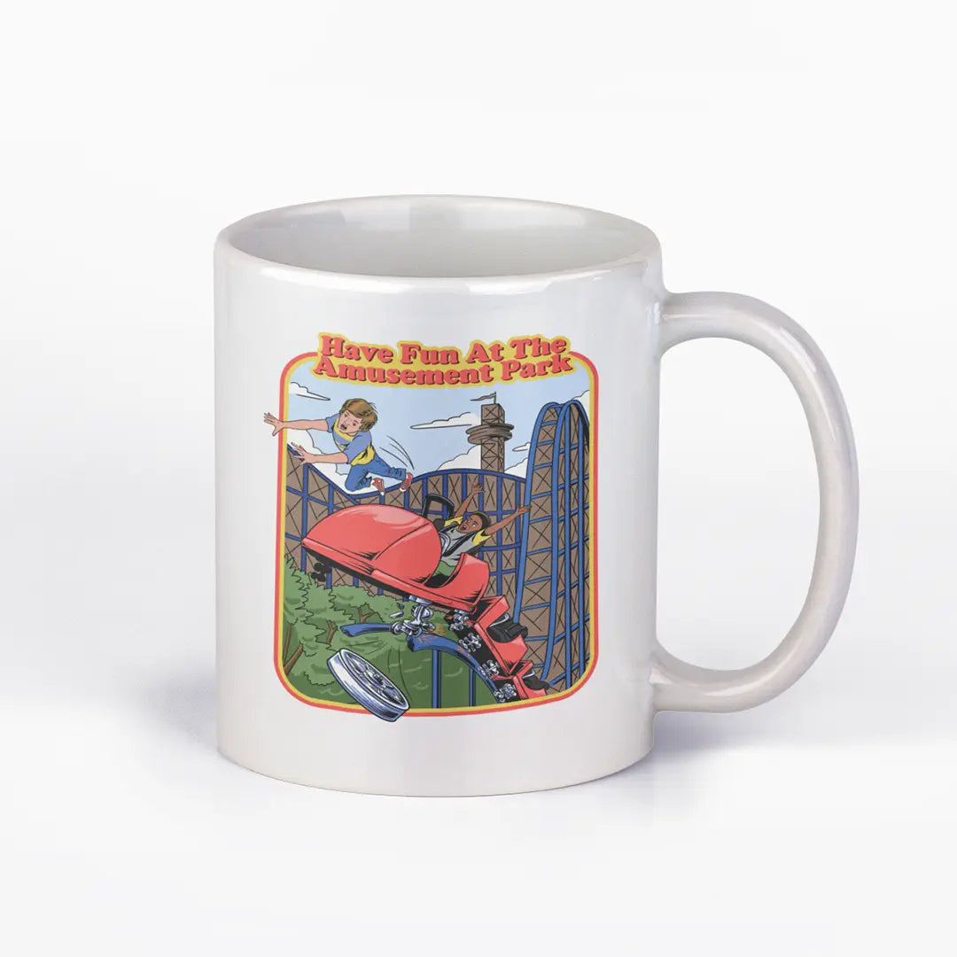 FUN AT THE AMUSEMENT PARK mug
