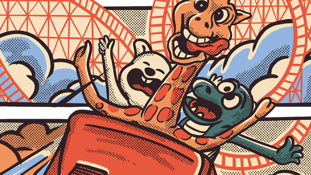 LIFE IS BETTER ON A ROLLERCOASTER