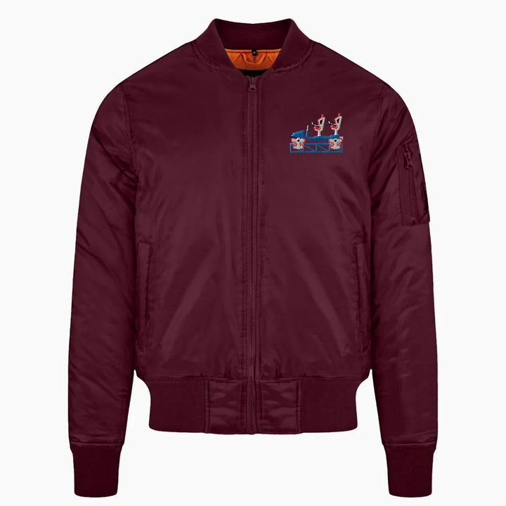 LAUNCH COASTER RUST Frontcar Bomberjacke