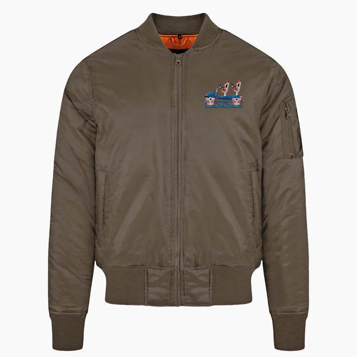 LAUNCH COASTER RUST Frontcar Bomberjacke