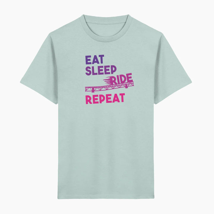 EAT SLEEP RIDE REPEAT Kinder T-Shirt