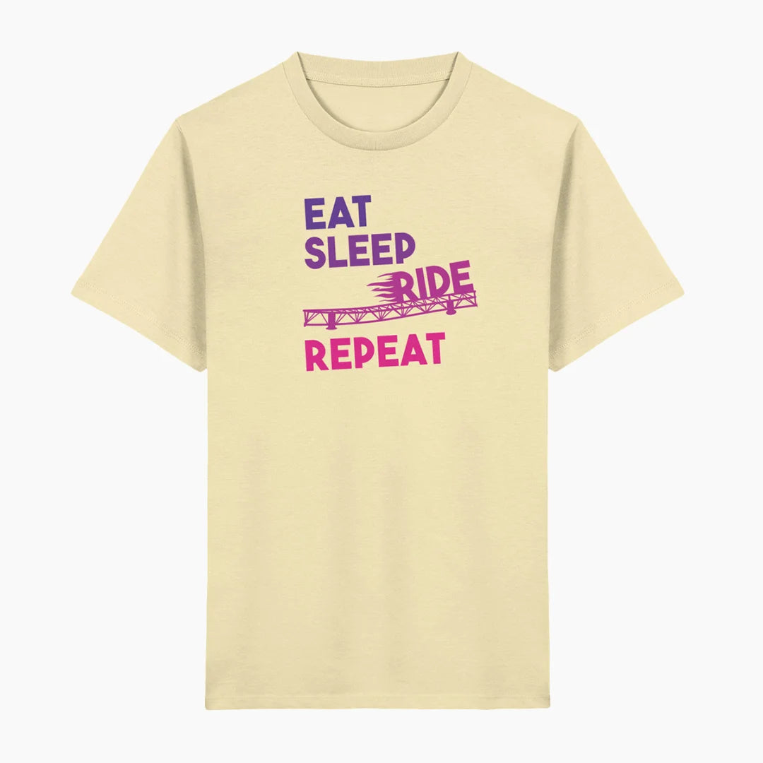 EAT SLEEP RIDE REPEAT Kinder T-Shirt