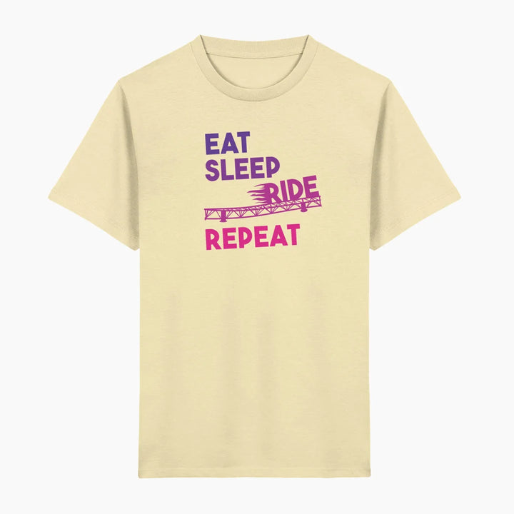 EAT SLEEP RIDE REPEAT Kinder T-Shirt