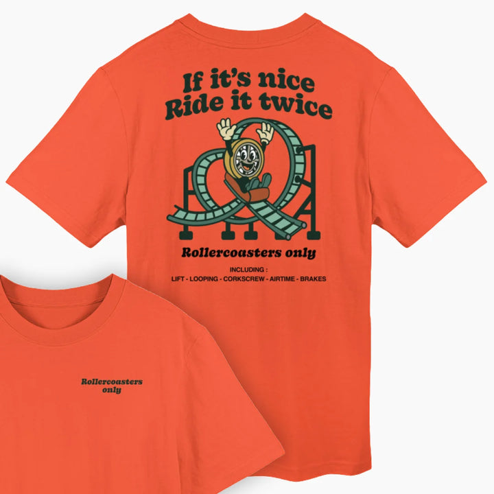 ROLLERCOASTERS ONLY Heavy T-Shirt