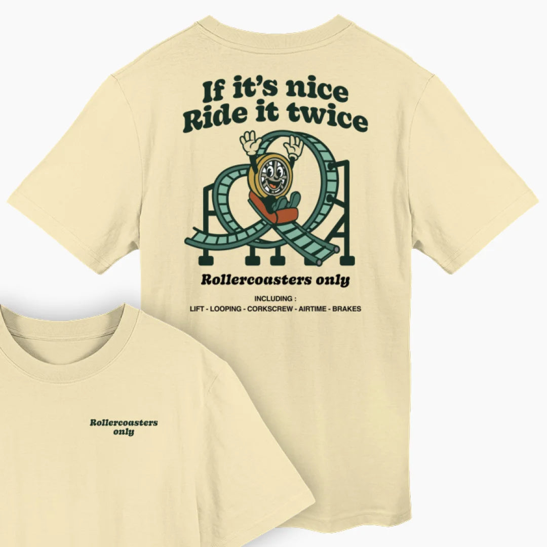 ROLLERCOASTERS ONLY Heavy T-Shirt