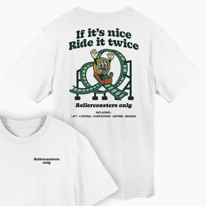 ROLLERCOASTERS ONLY Heavy T-Shirt