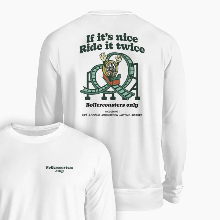 ROLLERCOASTERS ONLY Sweatshirt - Unisex Pullover