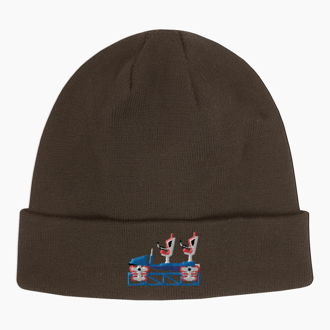 LAUNCH COASTER RUST Frontcar Beanie