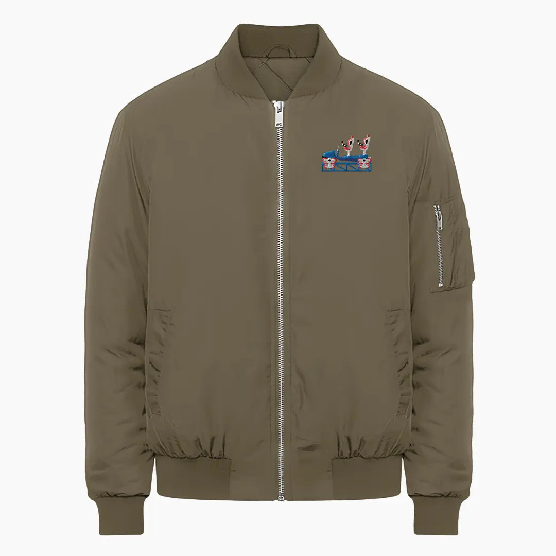 LAUNCH COASTER RUST front car bomber jacket