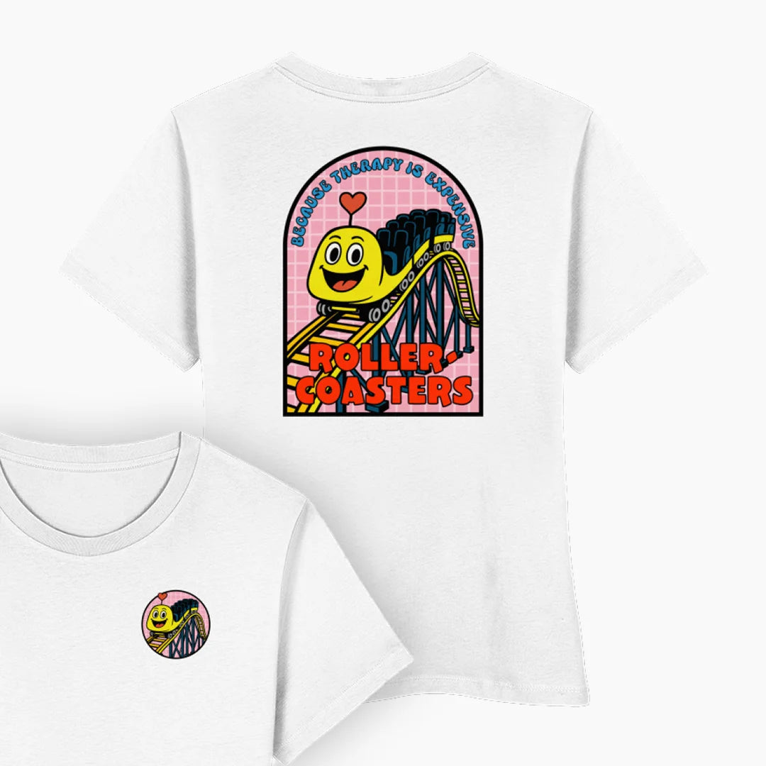 ROLLERCOASTER THERAPY Damen T-Shirt
