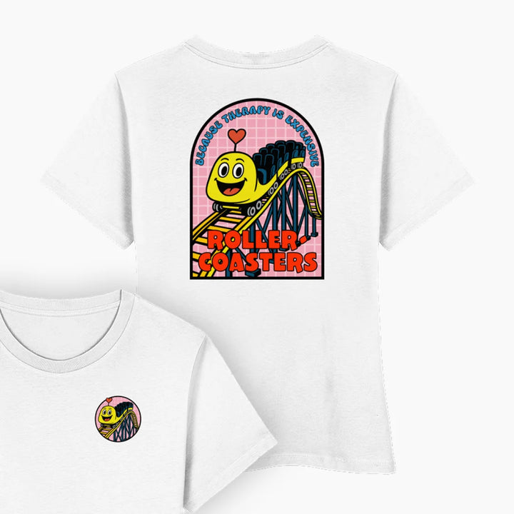 ROLLERCOASTER THERAPY Damen T-Shirt
