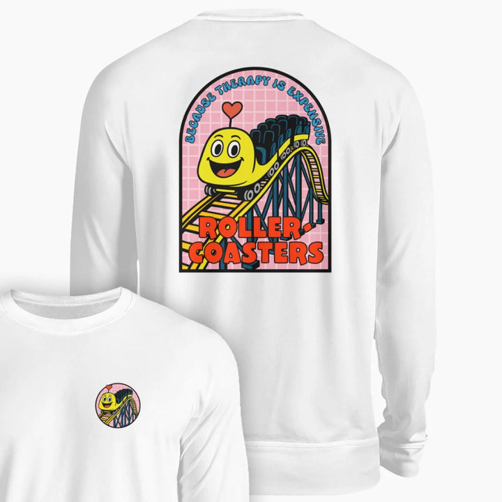 ROLLERCOASTER THERAPY Sweatshirt - Unisex Pullover