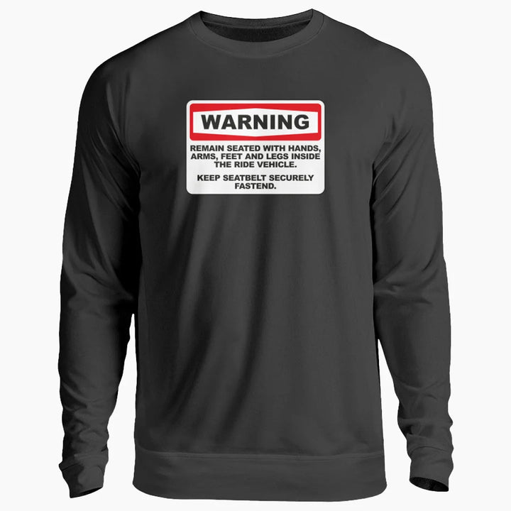 ROLLERCOASTER WARNING - Unisex sweater