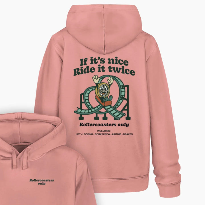 ROLLERCOASTERS ONLY Hoodie - Unisex Organic Hoodie 2.0 ST/ST