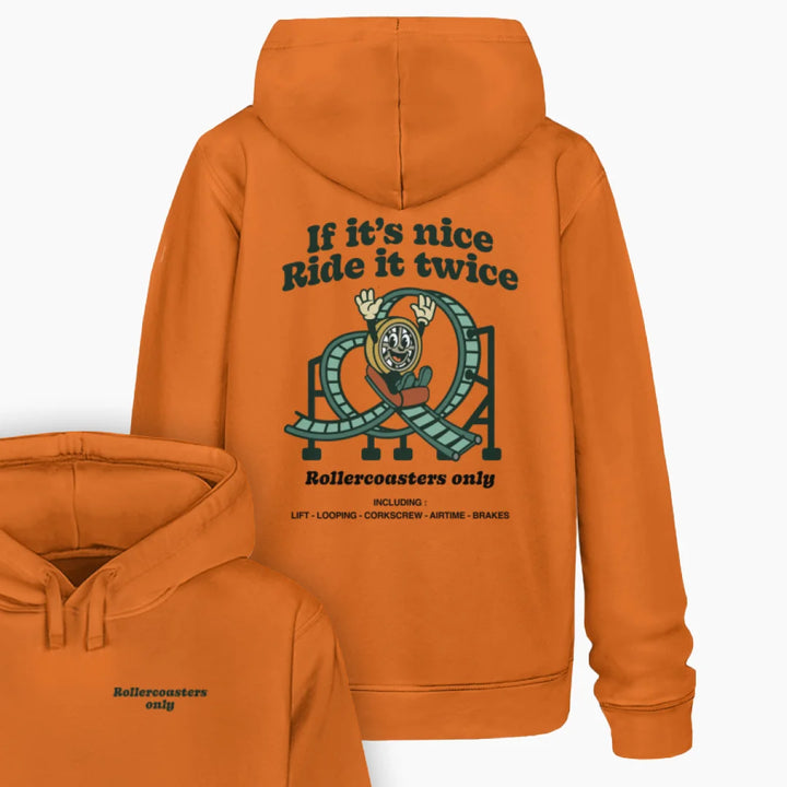 ROLLERCOASTERS ONLY Hoodie - Unisex Organic Hoodie 2.0 ST/ST