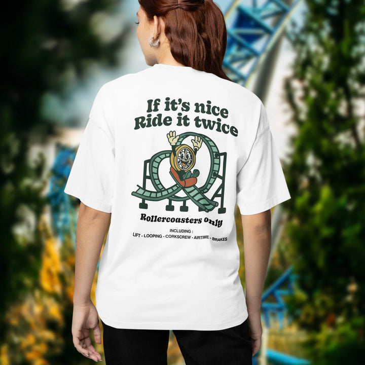 ROLLERCOASTERS ONLY Heavy T-Shirt