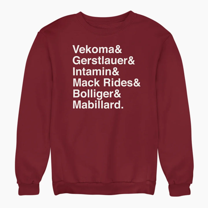 ROLLER COASTER MAKER sweatshirt