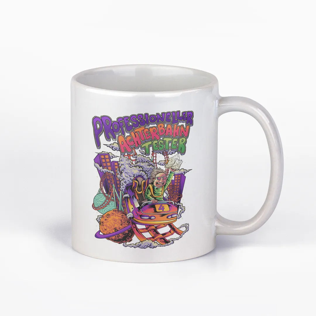 ROLLER COASTER TESTER mug