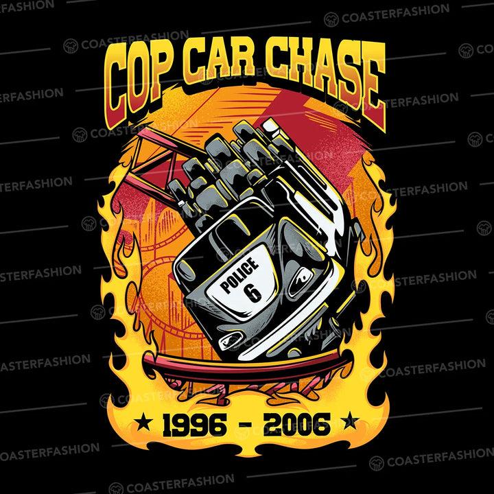 COP CAR CHASE - Unisex Organic Hoodie