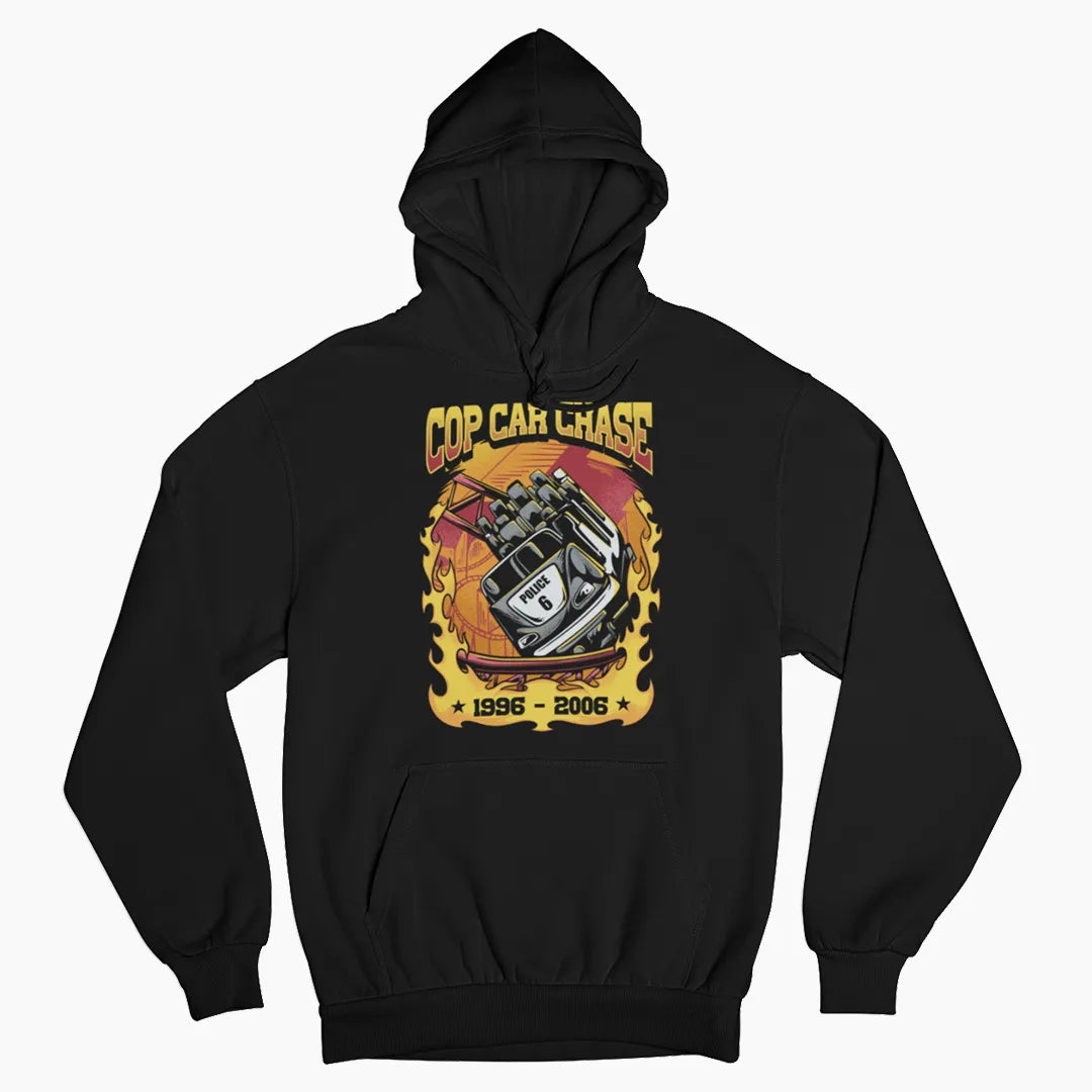 COP CAR CHASE - Unisex Organic Hoodie