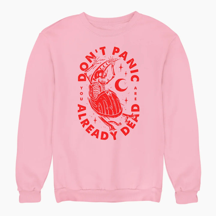 DON'T PANIC sweatshirt