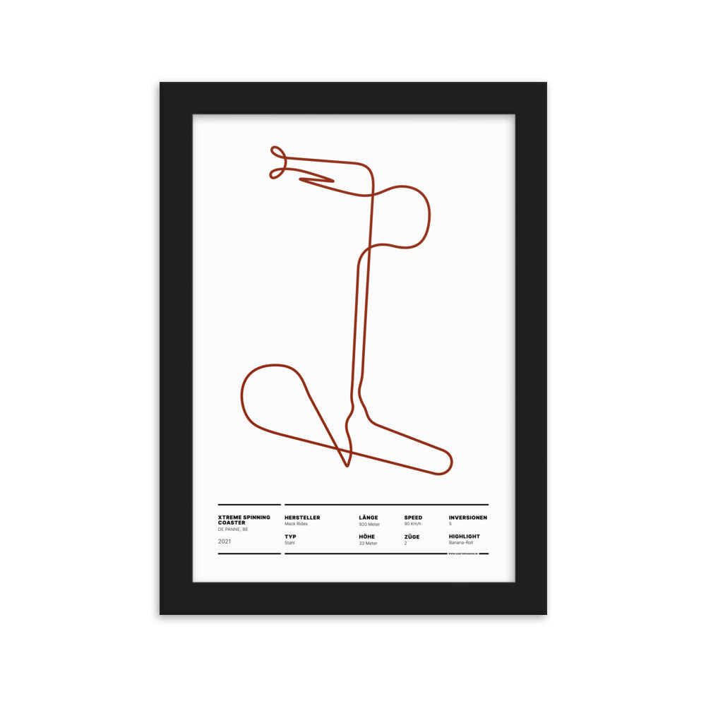 XTREME SPINNING DE PANNE - Layout Poster