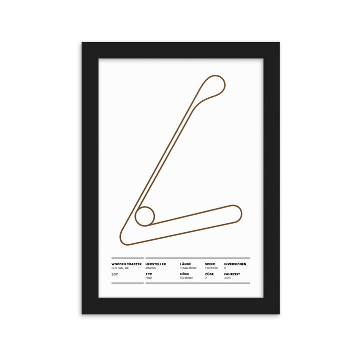 WOODEN COASTER SOLTAU - layout posters