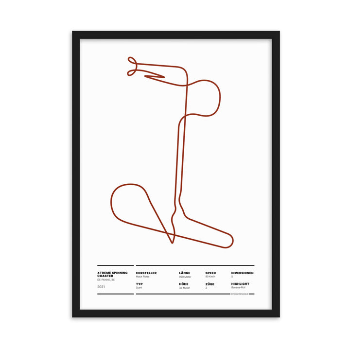 XTREME SPINNING DE PANNE - Layout Poster