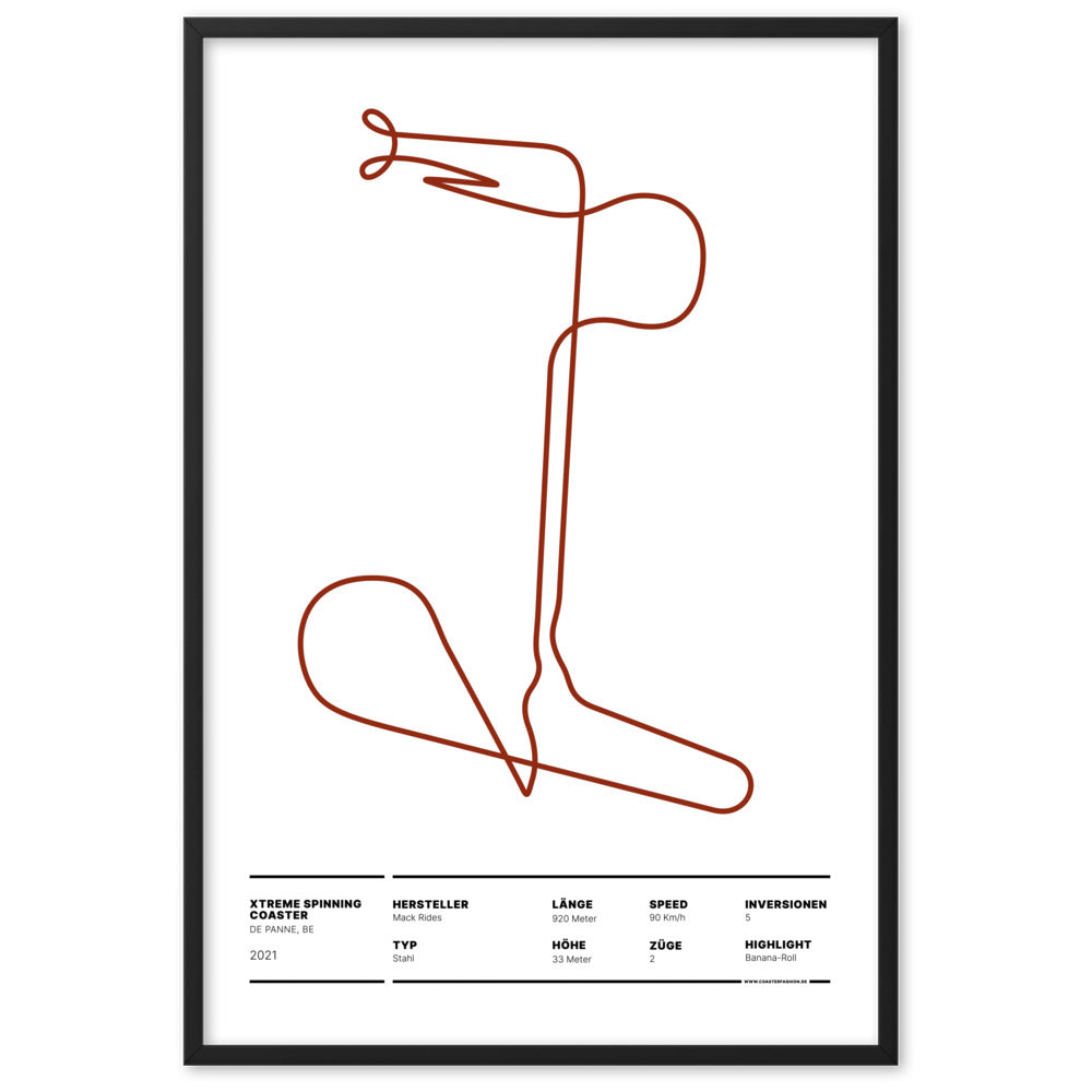 XTREME SPINNING DE PANNE - Layout Poster