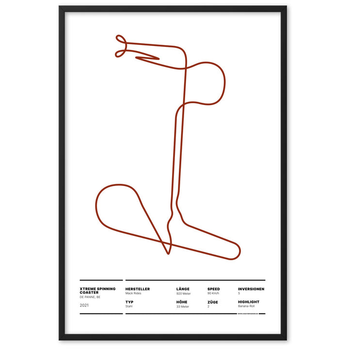 XTREME SPINNING DE PANNE - Layout Poster