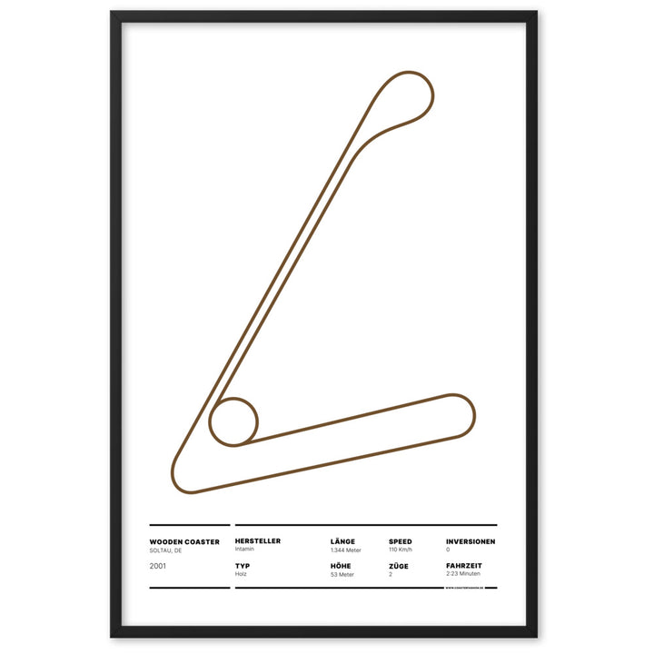 WOODEN COASTER SOLTAU - layout posters