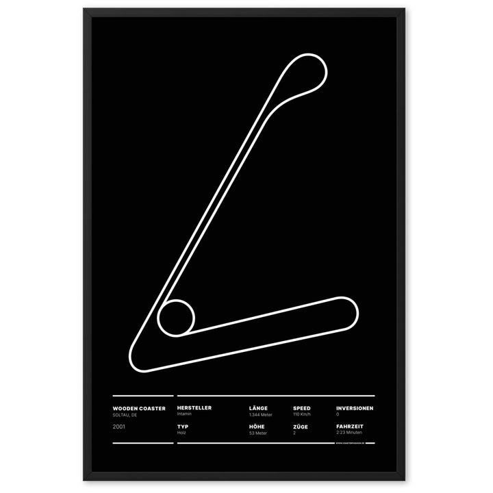 WOODEN COASTER SOLTAU - layout posters