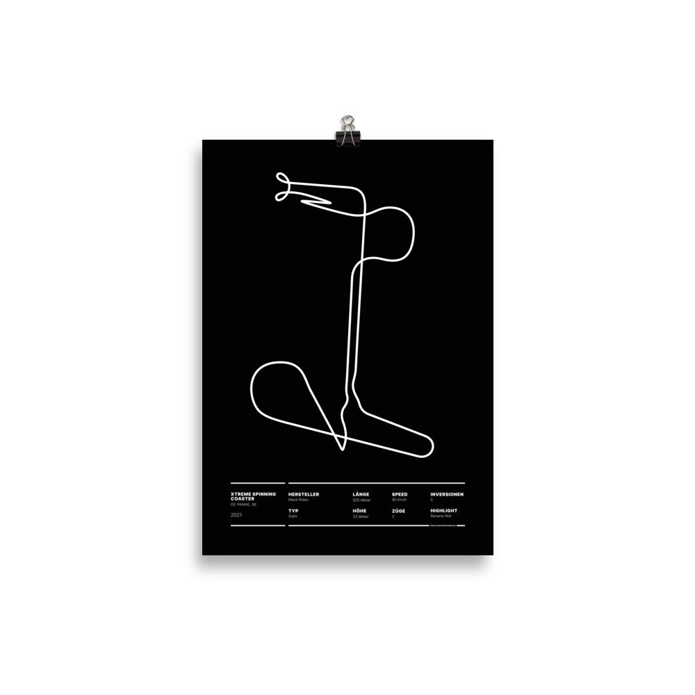 XTREME SPINNING DE PANNE - Layout Poster