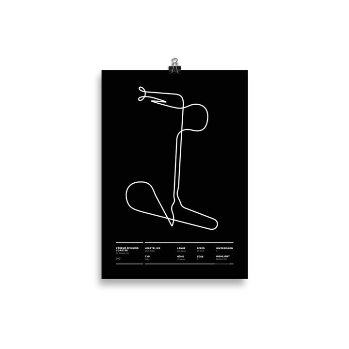 XTREME SPINNING DE PANNE - Layout Poster