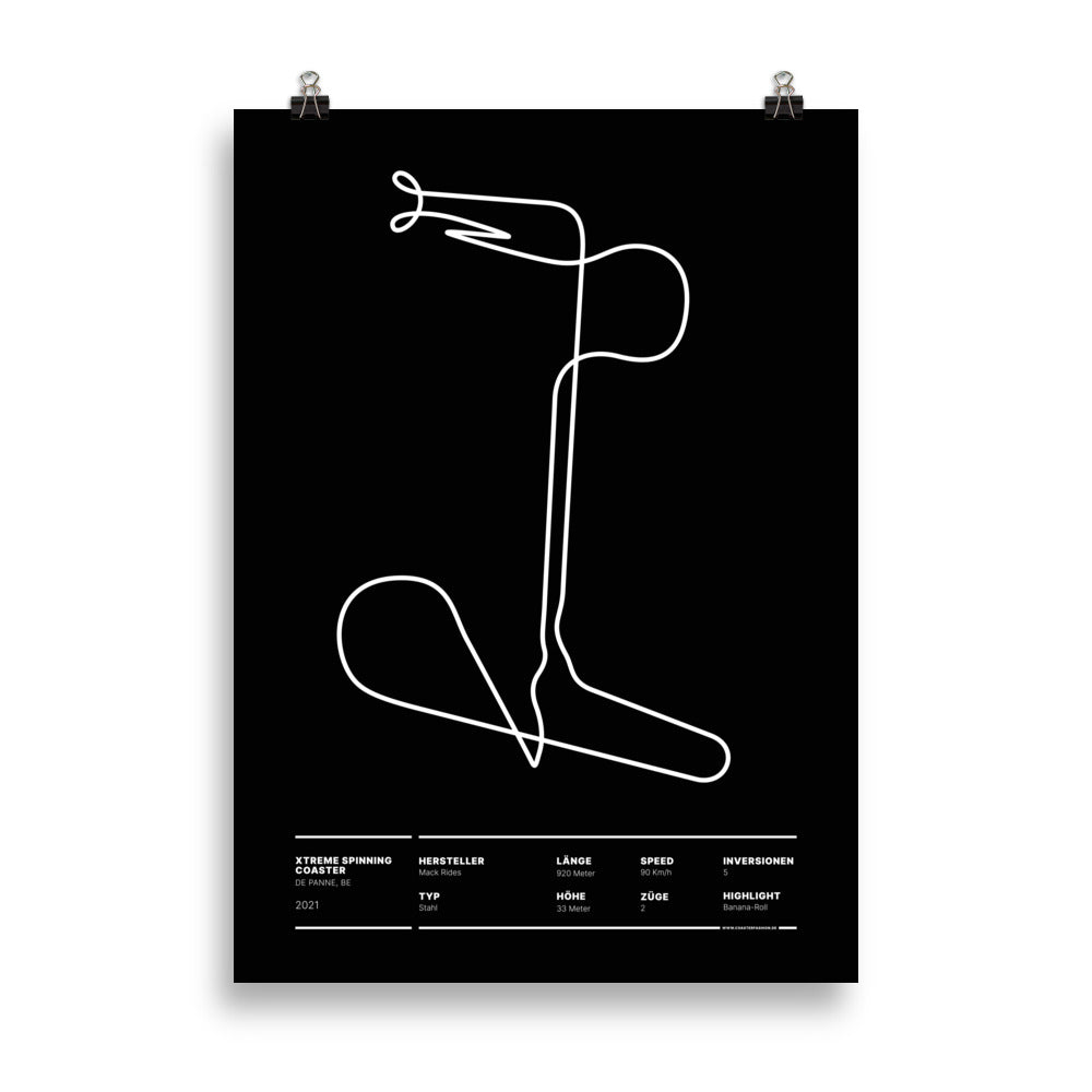XTREME SPINNING DE PANNE - Layout Poster