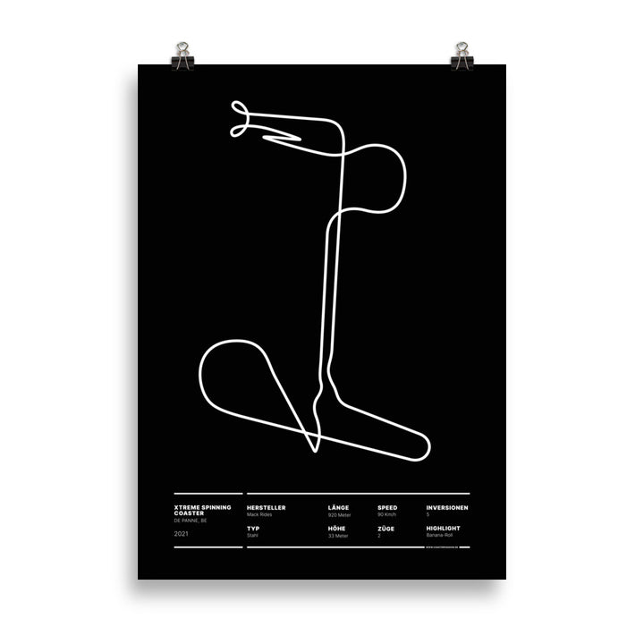 XTREME SPINNING DE PANNE - Layout Poster