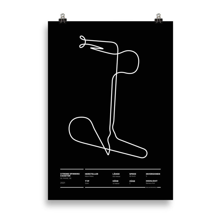 XTREME SPINNING DE PANNE - Layout Poster