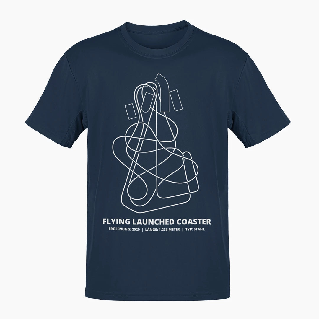 FLYING COASTER BRUHL LAYOUT T-Shirt