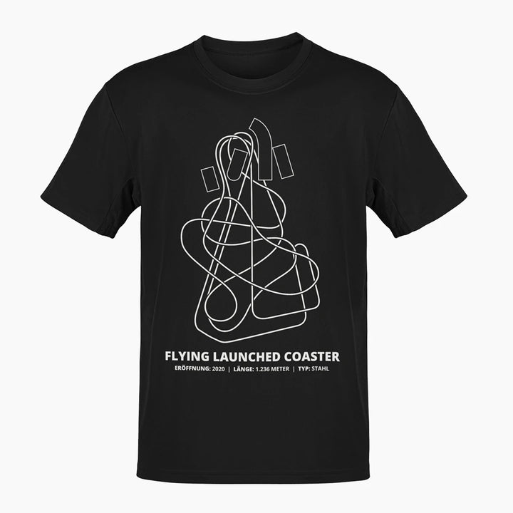 FLYING COASTER BRUHL LAYOUT T-Shirt
