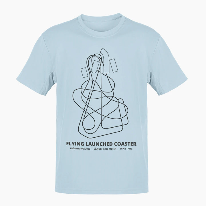 FLYING COASTER BRUHL LAYOUT T-Shirt