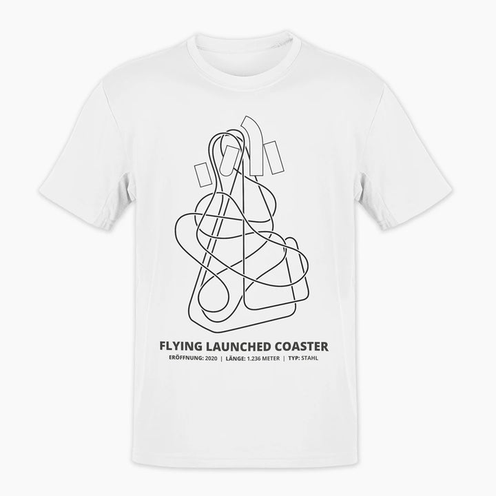 FLYING COASTER BRUHL LAYOUT T-Shirt