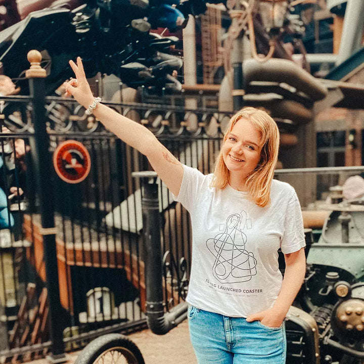 FLYING COASTER BRUHL LAYOUT T-Shirt