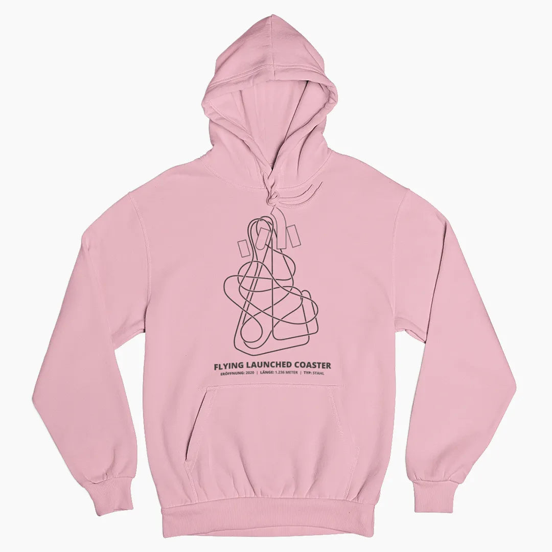 FLYING COASTER BRUHL LAYOUT Hoodie