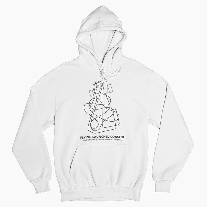 FLYING COASTER BRUHL LAYOUT Hoodie