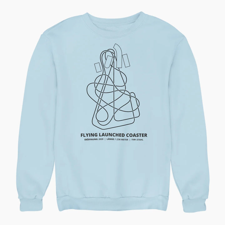 FLYING COASTER BRÜHL LAYOUT sweatshirt
