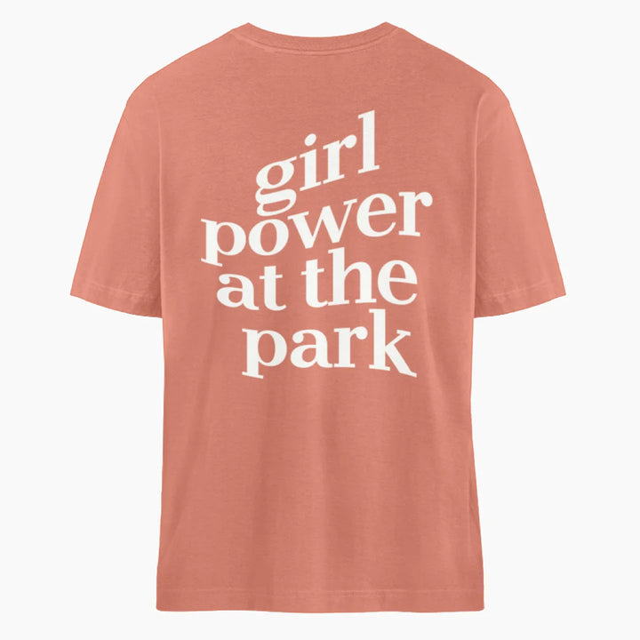 GIRL POWER AT THE PARK Oversized T-Shirt