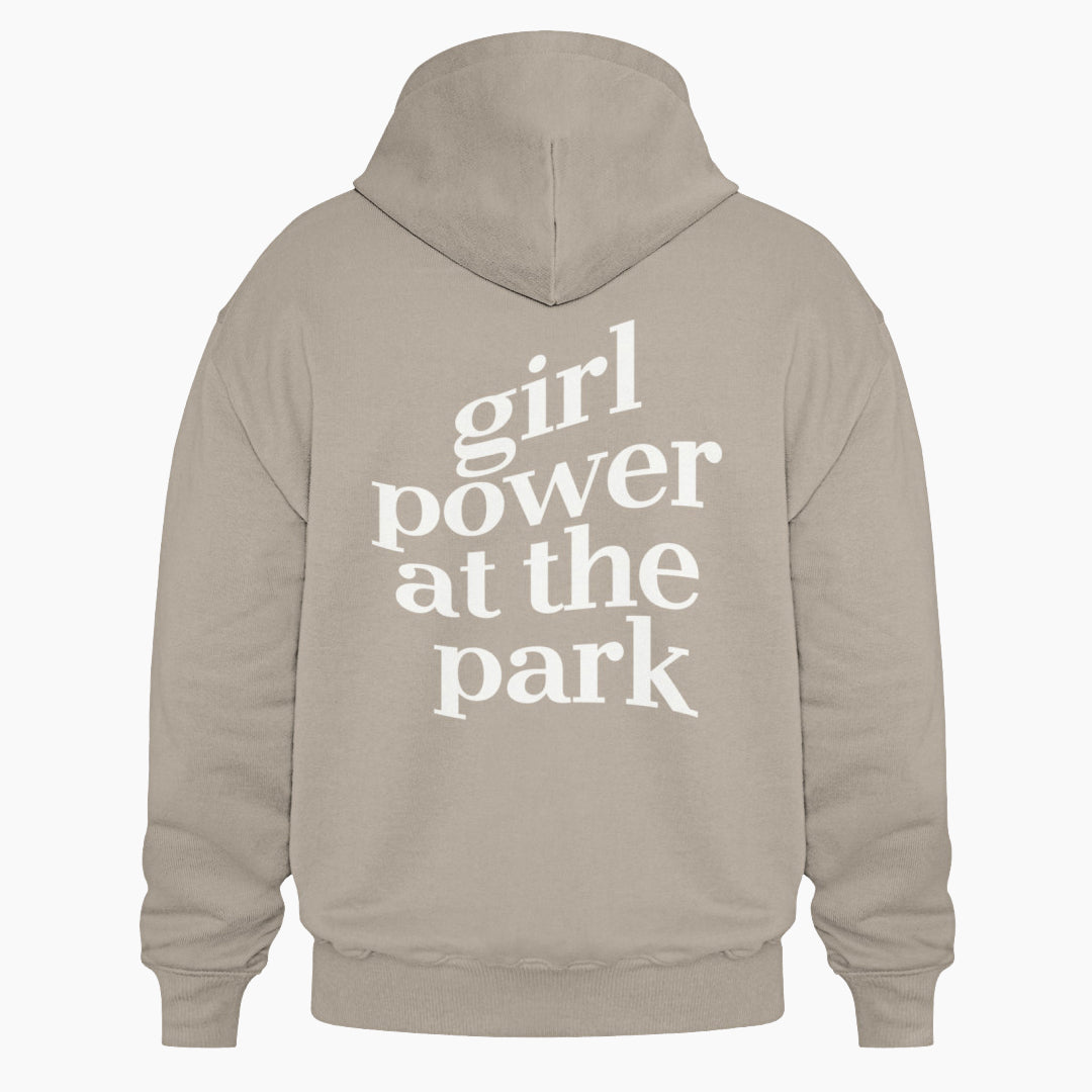 GIRL POWER AT THE PARK Premium Oversized Hoodie