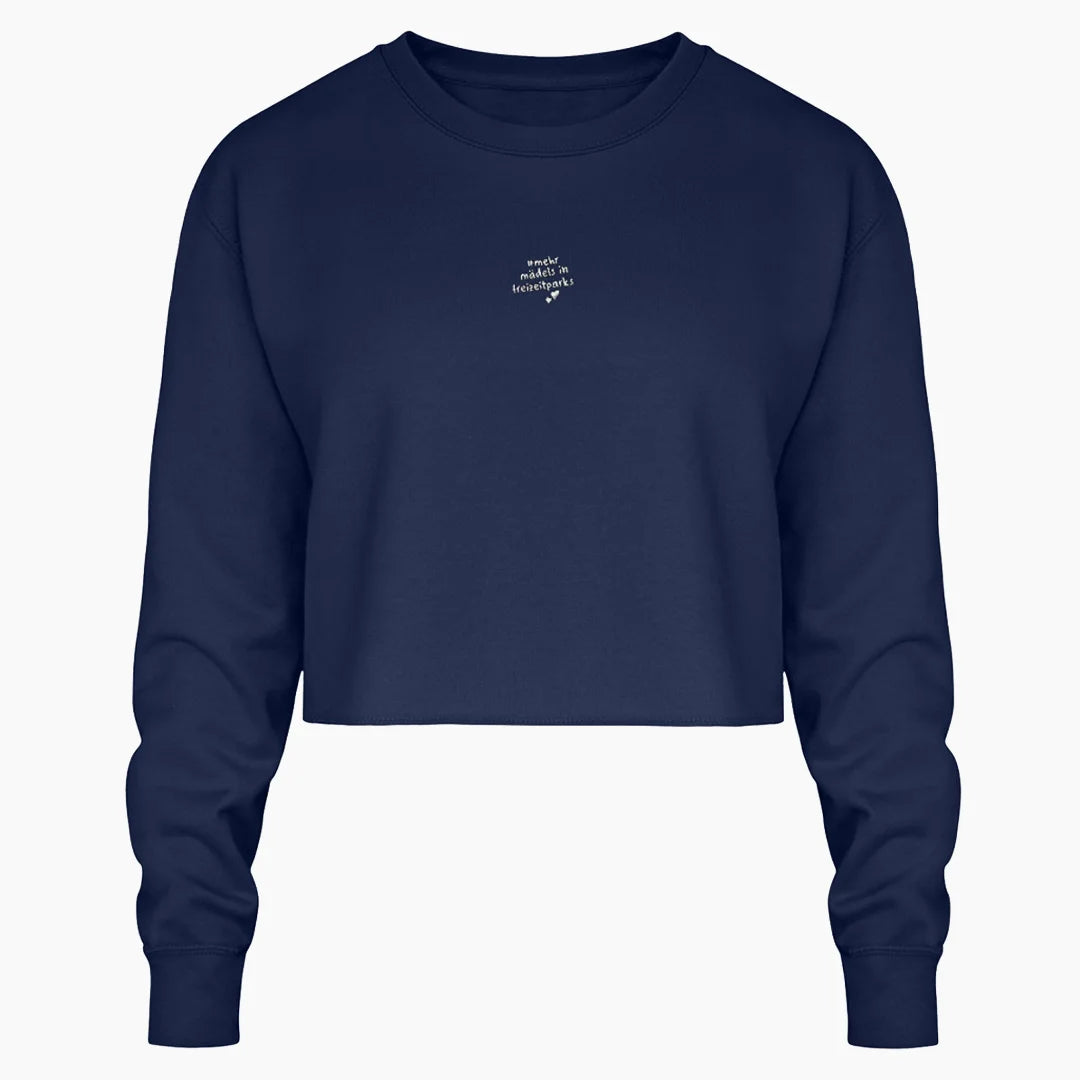 #MEHRMAEDELSINFRIENDLY PARKS Crop Sweatshirt