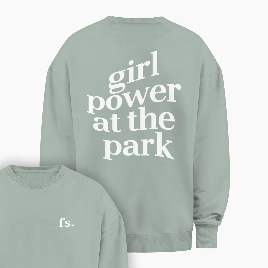 GIRL POWER AT THE PARK Premium Sweatshirt