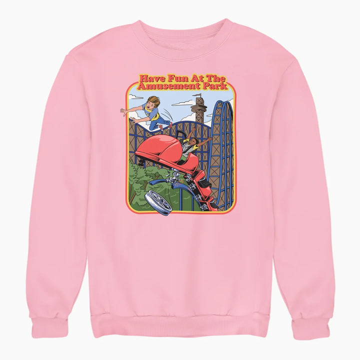 FUN AT THE AMUSEMENT PARK sweatshirt